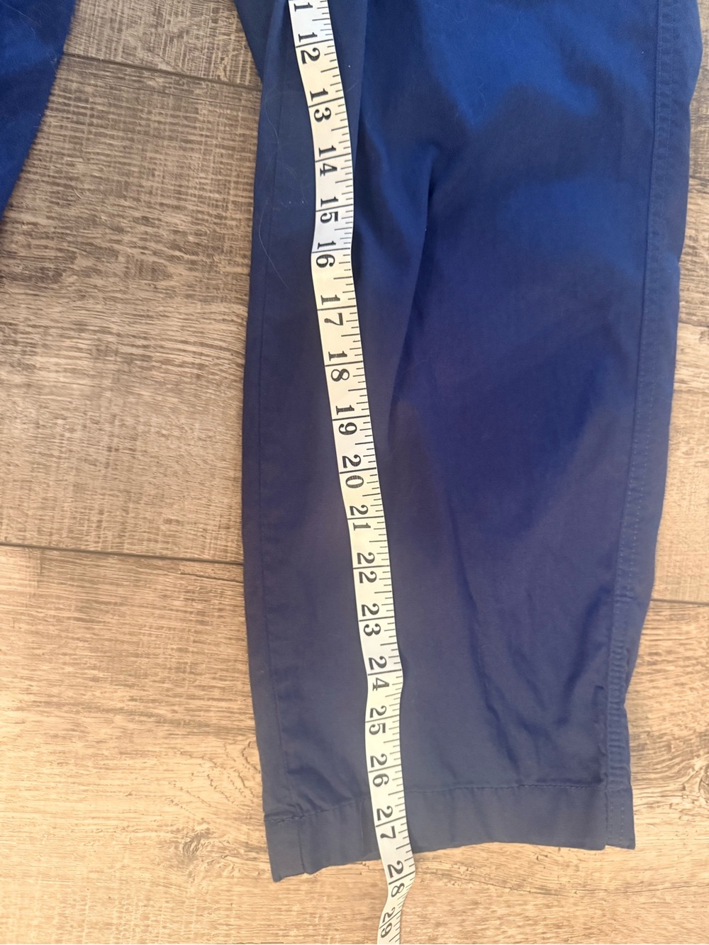 Pact Coastal Crop Pants Navy Organic Cotton XXL - Picture 4 of 8